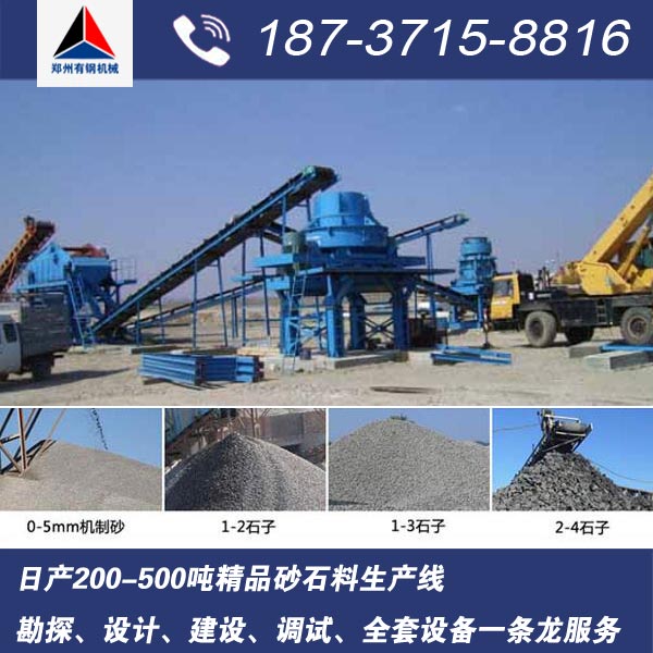 石灰石制砂機